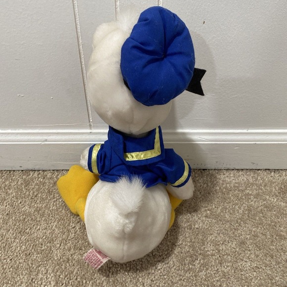 Vintage Donald Duck Plush Toy by Applause Stuffed Animal 14” Disney Plush - Picture 3 of 9